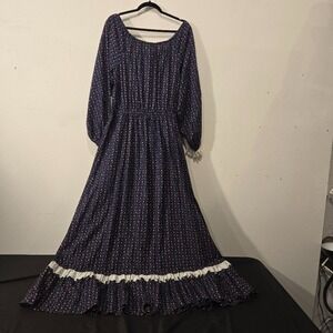 Handmade Cottage-Core Dress Size Large